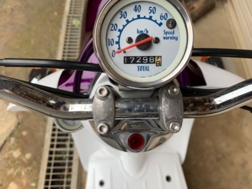 ヤマハ ビーノ 50 sa10j シャッターキー 2スト 実働 キャンディー