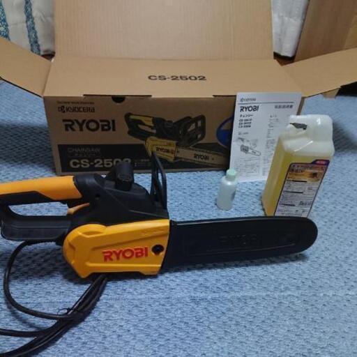 取引中1回のみ使用 チェーンソーRYOBI