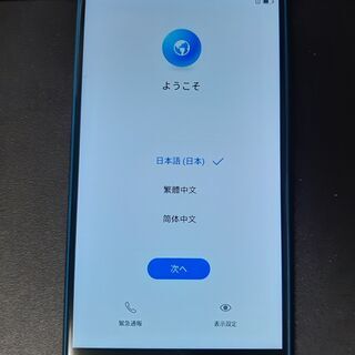 HUAWEI P10 lite 32GB SIMフリー (ブルー...