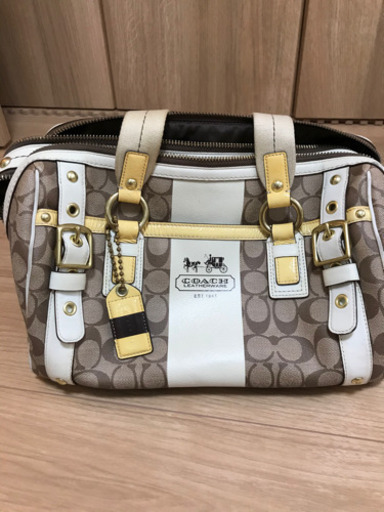 coachボストンバッグ