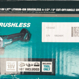 マキタ 18V 充電式 ディスクグラインダー GA504DZ 同等品/サンダー コードレス 