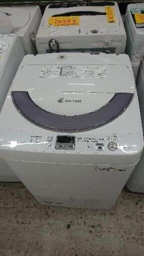 SHARP(シャープ） 全自動洗濯機 「ES-GE55N-S」 （2014年製）