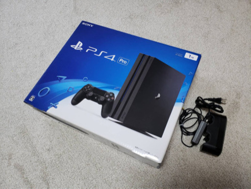 PS4 pro 1TB 販売します！ playstation 4 pro ジェット・ブラック 1tb
