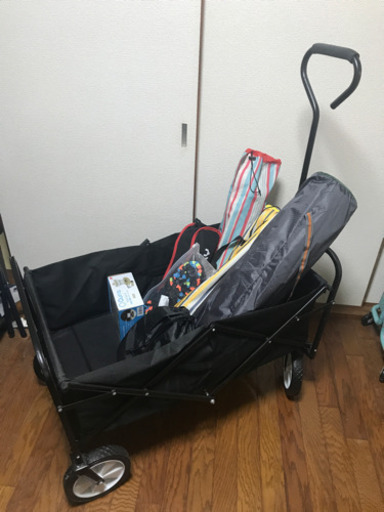 10月頭まで 最終値下げ アウトドアワゴン、2-4人用ワンタッチテント、他