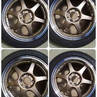 値下げしました！超美品15インチアルミホイール&夏タイヤ４本セット