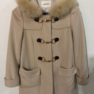 レッセパッセ ダッフルコート ベージュMサイズ