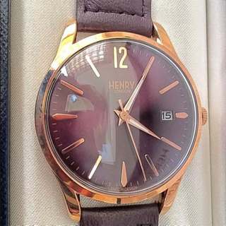 ☆決定【新品同様】HENRY LONDON HAMPSTEAD 腕時計 稼働品 | gpsac.com.br