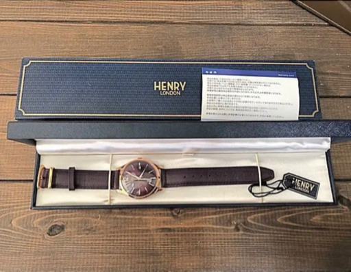 ★決定【新品同様】HENRY LONDON HAMPSTEAD 腕時計 稼働品