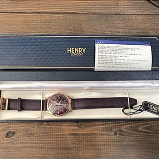 ☆決定【新品同様】HENRY LONDON HAMPSTEAD 腕時計 稼働品 | gpsac.com.br