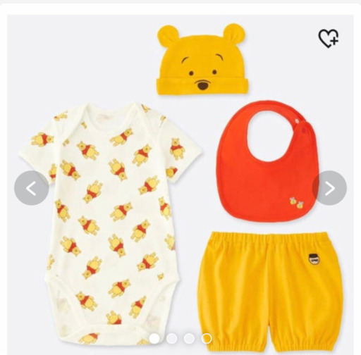 新品未使用 ベビー服セットプーさん ぴい 竈山のベビー用品 ベビー服 の中古あげます 譲ります ジモティーで不用品の処分
