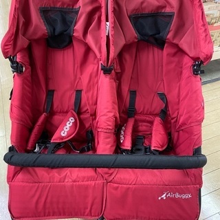 ジモティ見たで5％OFF】双子用バギー【0754】