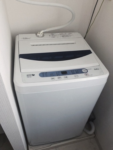 洗濯機YAMADA 2017年製YWM-T50A1全自動電気洗濯機　家庭用