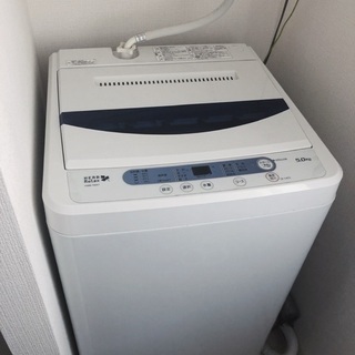 洗濯機YAMADA 2017年製YWM-T50A1全自動電気洗濯...