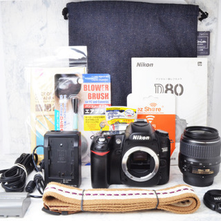 ビギナー向け○オールドレンズも使用可○Wi-Fi転送○ニコン D80 安心