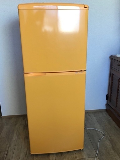 アクア冷蔵庫黄色aqua Aqr 141a D ますだ 世田谷のキッチン家電 冷蔵庫 の中古あげます 譲ります ジモティーで不用品の処分