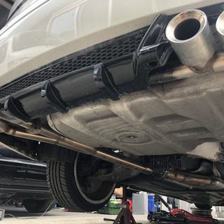 BMW E65 E66 ワンオフマフラー・リアディフューザー