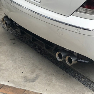 BMW E65 E66 ワンオフマフラー・リアディフューザー