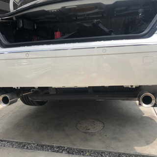 BMW E65 E66 ワンオフマフラー・リアディフューザー