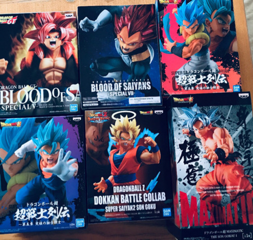 ドラゴンボールフィギュア　6個
