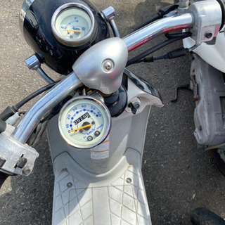 SUZUKI レッツ4 白色 4スト原付メットイン 福岡市南区（SUZUKI