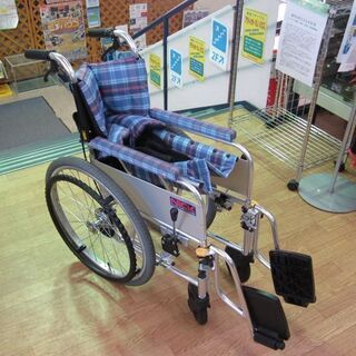折りたたみ車椅子 自走式 Nick オリジナル強化アルミ7003 車椅子 車いす 車イス 折り畳み 折りたたみ☆ PayPay(ペイペイ)決済可能 ☆ 札幌市 清田区 平岡