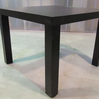 【無料】テーブル（ブラック）W550　D550　H420