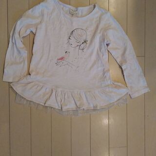 Zara Girlsシャツ（size 6）