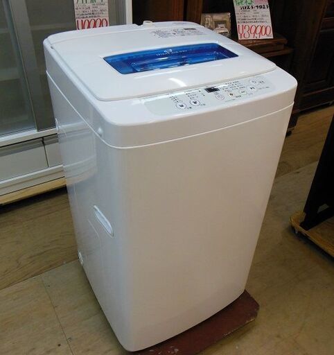 【販売終了しました。ありがとうございます。】Haier　4.2㎏　ステンレス槽　全自動洗濯機　JW-K42K　2016年製　中古品