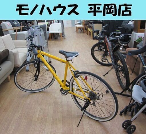 kyuzo クロスバイク自転車 26インチ 外装6段変速付き kz-107 gungnir