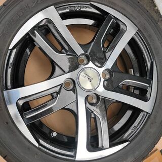 宮城県 タイヤホイールセット FALKEN ジークス ZE914F 165/55r14 共豊 