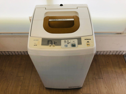 【6ヶ月安心保証付】HITACHI 全自動洗濯機