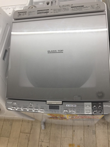 完売！！9/23東区和白  定価¥208,796  【安い‼︎‼︎高年式‼︎】SHARP  10kg洗濯機  2016年  ES-PX10A-S  節水、洗乾スピードが売り❣️  プリズマクラスター