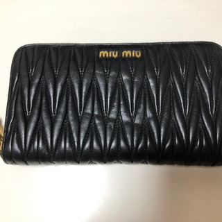 【正規品】miumiu マテラッセ 長財布 