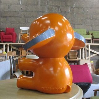 サトちゃん フィギュア 高さ40cm クスリはサトウ 店頭カウンター人形 日本製 モダンプラスチック 佐藤製薬 MODERN PLASTICS JAPAN お座りタイプが可愛い 昭和レトロ 札幌市東区 新道東店 サトちゃん フィギュア 高さ40cm クスリはサトウ 店頭カウンター人形