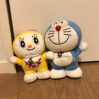 ドラえもんとドラミちゃんのぬいぐるみ