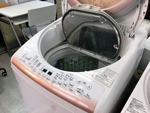東芝8.0K洗濯乾燥機DDモーター　2015年製！！分解クリーニング済み！！！