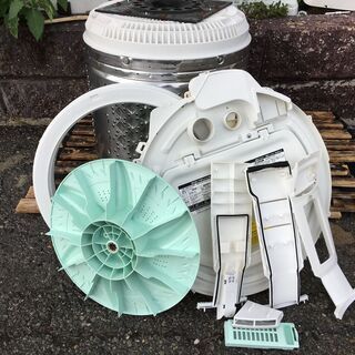 東芝8.0K洗濯乾燥機DDモーター　2015年製！！分解クリーニング済み！！！