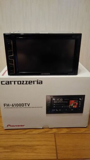 カロッツェリア　ワンセグカーオーディオ　FH-6100DTV