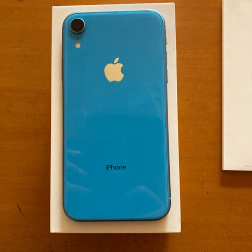 iPhone xr 128gb ブルー　SIMフリー