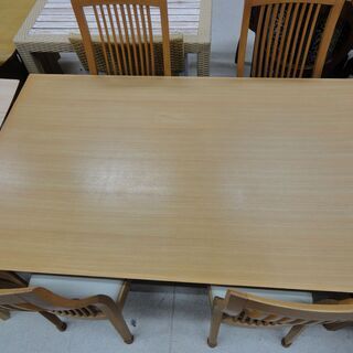 大塚家具 ダイニングテーブル 5点セット ブラウン 木目 カンナ T 大塚家具 ダイニングテーブル 5点セット ブラウン 木目 カンナ T