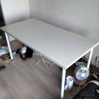 あげます：IKEAテーブル 150×75cm ホワイト