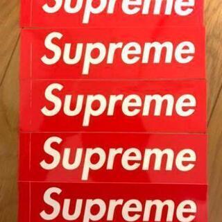 決まりました❗️supreme シュプリーム ステッカー5枚セット