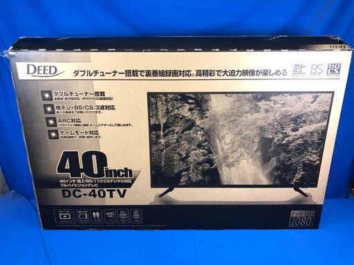 【早い者勝ち】DEED 40インチ液晶テレビ DC-40TV DEED 40インチ液晶テレビ DC-40TV