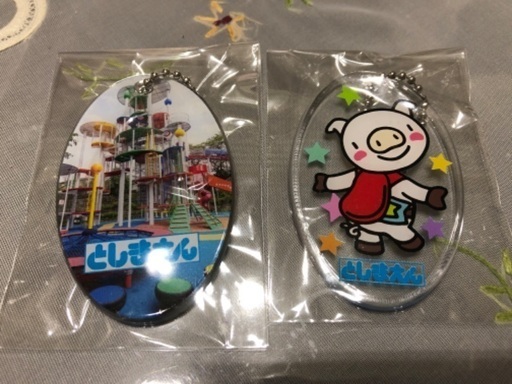 としまえん記念品としまえんどタオルハンカチ クリアチャームセット ラブエンジェルス 桜台のその他の中古あげます 譲ります ジモティーで不用品の処分