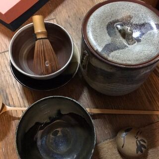未使用品 茶道具セット 短冊箱茶道具セット 茶筅 茶杓 茶巾 柄杓 など