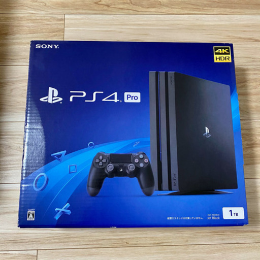 美品！PlayStation4 PRO 1TB、全ての付属品と緩衝材、箱付き