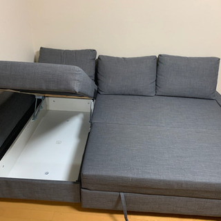 [フリーヘーテン]三人掛けソファー(購入額の半額でお譲りします)