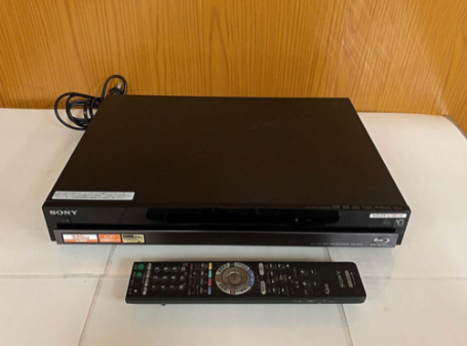SONY HDD 320GB リモコン付 Blu-rayディスクレコーダー BDZ-RS15 B-CASカード付 一部ジャンク（789）AKARI