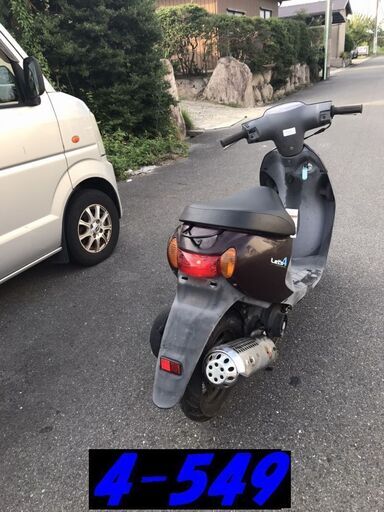 お取引頂きました。自賠責保険有り。30日間の保証有り☆名古屋市中川区☆GARAGE-ECO千音寺☆軽整備＆点検済み☆スズキ　レッツ4黒　4-609名古屋市中川区より!! お取引頂きました。30日間の保証有り☆名古屋市中川区☆GARAGE-ECO