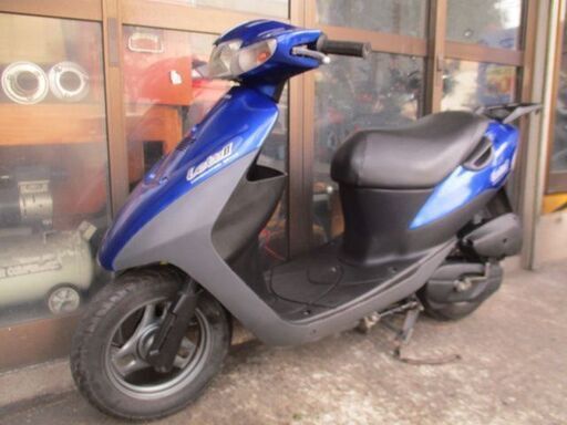 スズキ　レッツ-2　エンジン機関絶好調　整備済み車両です！かっこいいブルーメタリック スズキ レッツ-2 エンジン機関絶好調 整備済み車両です！かっこいい